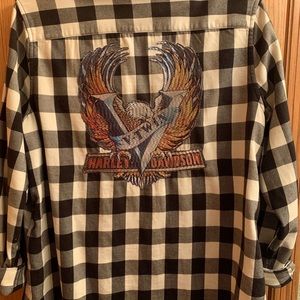 Harley Davidson flannel 2XL